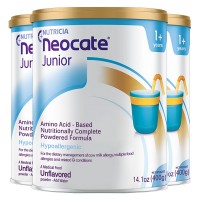 【澳洲直邮】Neocate纽康特Junior氨基酸完全水解奶粉400g 原味 3罐